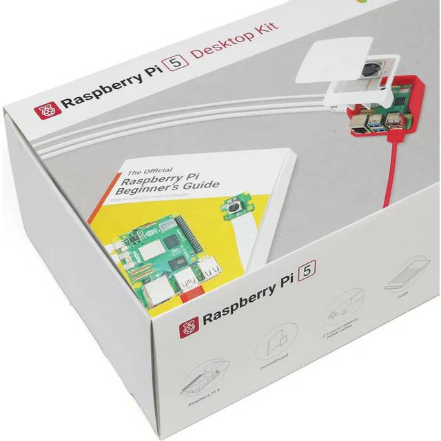 Official Raspberry Pi 5 Desktop Kit 4 GB Swedish