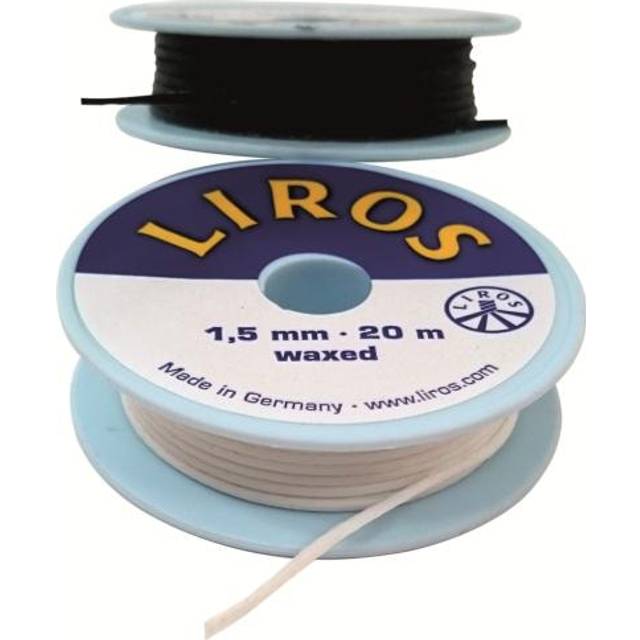 Liros Taglingsgarn 1,5mm 20M Svart
