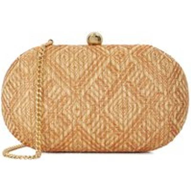 Dune Extra Box Clutch Bag, Bronze