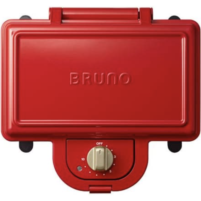 BRUNO Hot Sand Maker Electric Double Red BOE044-RD red