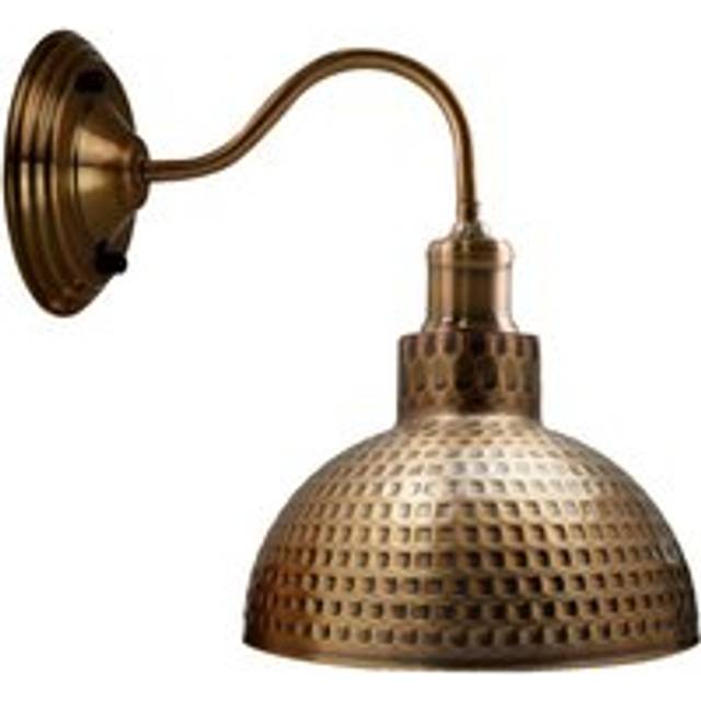 Vintage Wall Lamp Copper Wall Light Shades UK ~3678 - No - Yellow Brass