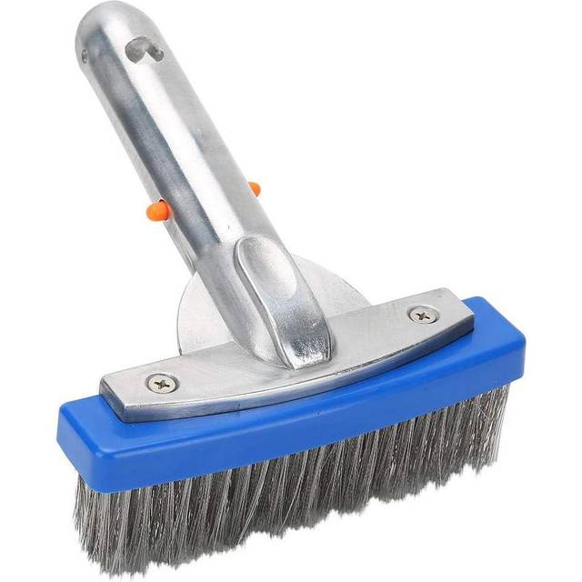 5in Stainless Steel Wire Swimming Pool Algae Cleaning Broom Floor Wall Brushes Head