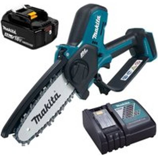"Makita DUC150Z 18v Cordless Brushless Chainsaw Pruning Saw 150mm 6"" 1 x 5.0ah"