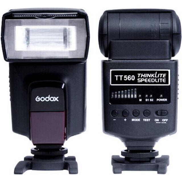 Flash ThinkLite Electronic On-camera Speedlite with Soft Box for Nikon/Canon Pentax Olympus Cameras