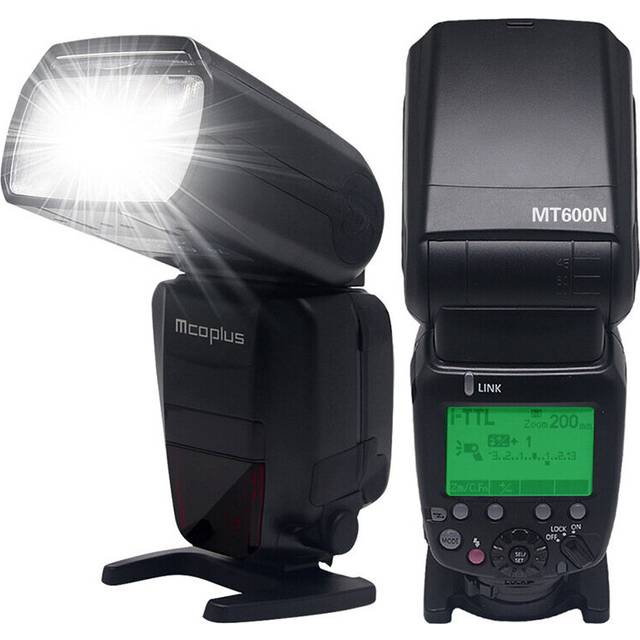 Mcoplus MT600C GN60 High Speed Sync HSS 1 8000s I TTL Master Slave On Camera Flash Speedlite for Canon DSLR Camera