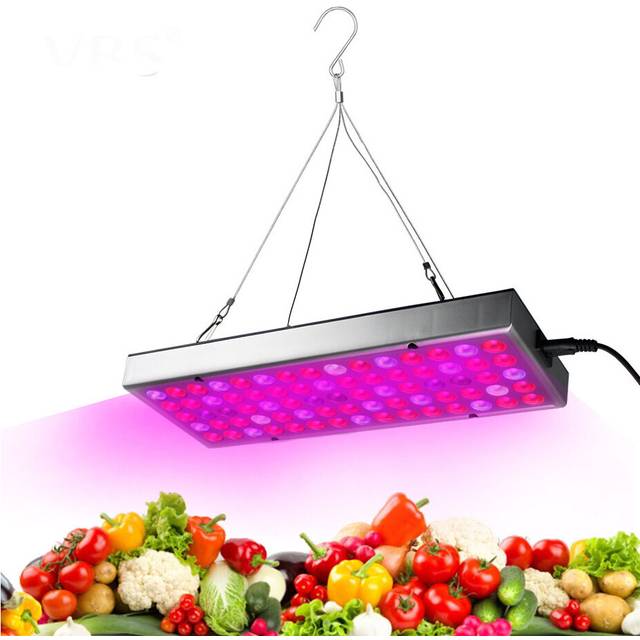 25W 75LED Full Spectrum Plants Growing Lamps 1000lm UV Red Blue White Light Chips for Greenhouse Seeding Cultivation Indoor Flower Bonsai Plantin