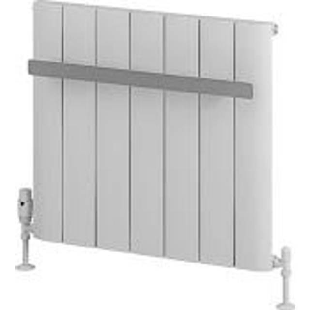 Solaro Universal Flat Towel Hanger (for 660mm Radiators) Chrome