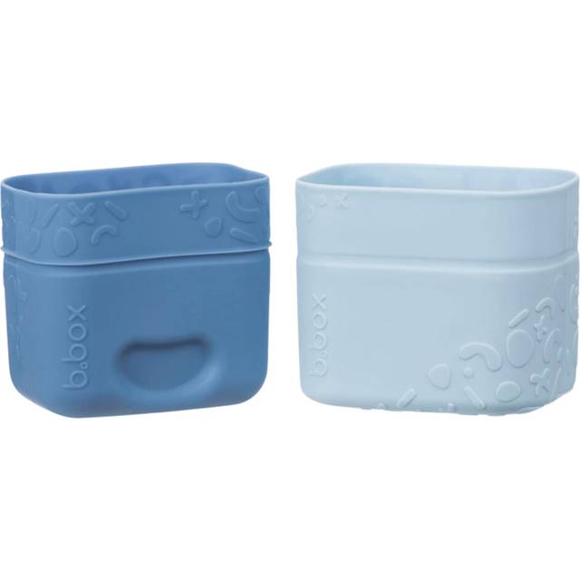 Silicone Snack Cups | Reusable Food Meal Prep Storage Container | Fits in Lunchbox | Oven, Microwave, Freezer & Dishwasher Safe