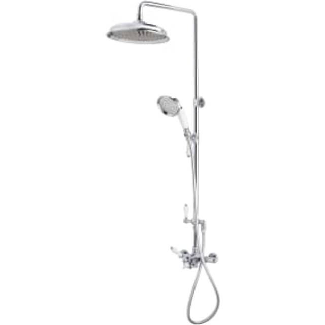 Hamilton Dual Outlet Thermostatic Mixer Shower - Chrome