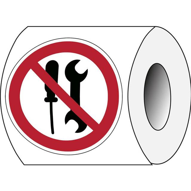 Brady P/P069/NT/PE-DIA100-250 safety sign Plate safety sign 250 pc(s)