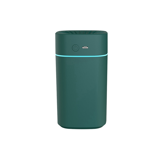 moresk-Humidifier,Home Student Dormitory Outdoor Car USB Socket Mini Humidifier, Suitable for Use in Rooms and Offices Green