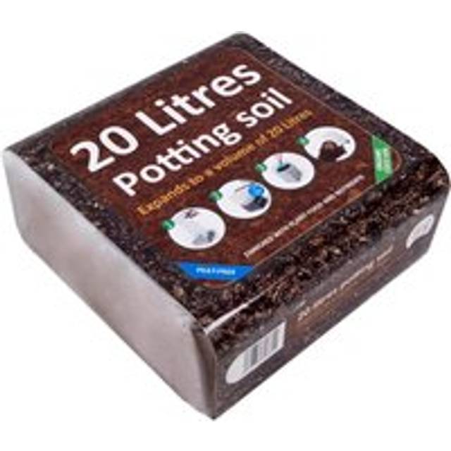 Greenbrokers Organic All Purpose Potting Compost Expands To 20Ltrs, Brown