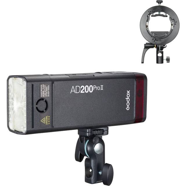 Godox ad200proii battery flash with s2 bowens s-type smart bracket