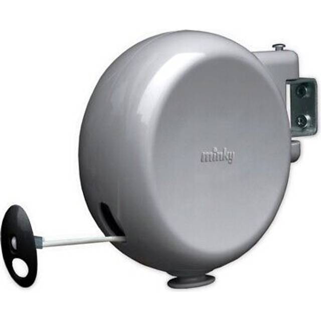 Minky 15m retractable clothes line - Grey
