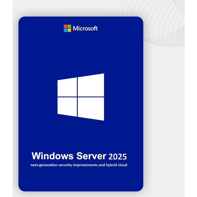 Windows Server 2025 Standard 16 Core CD Key