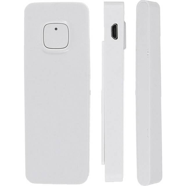 USB Charging Smart Home Security Wireless Door Alarm WiFi Window Door Sensor Detector Via App Control Compatible Amazon Alexa Google Home