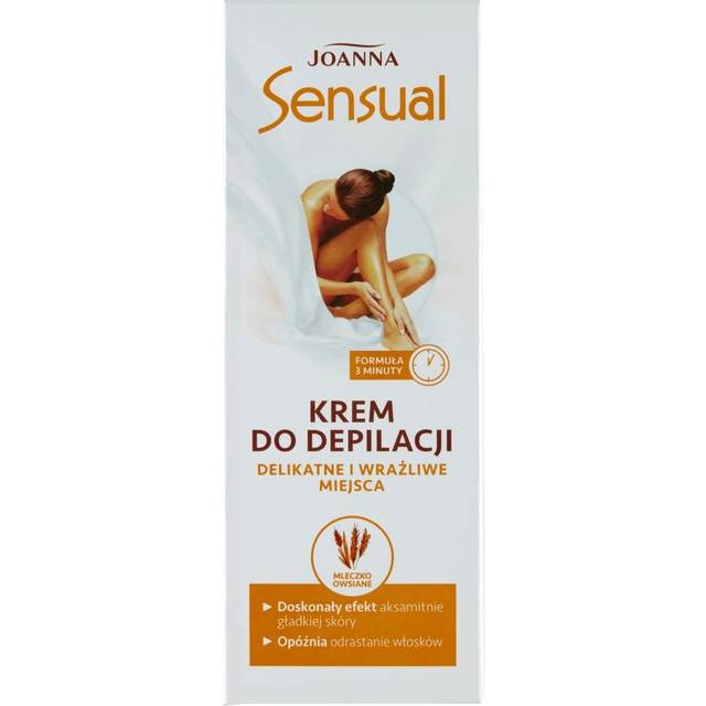 Joanna Sensual Hair Removal Cream for Delicate & Sensitive Areas, 100g