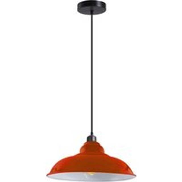 Industrial Pendant Lighting 32cm - Orange Over the kitchen island~3685 - Yes