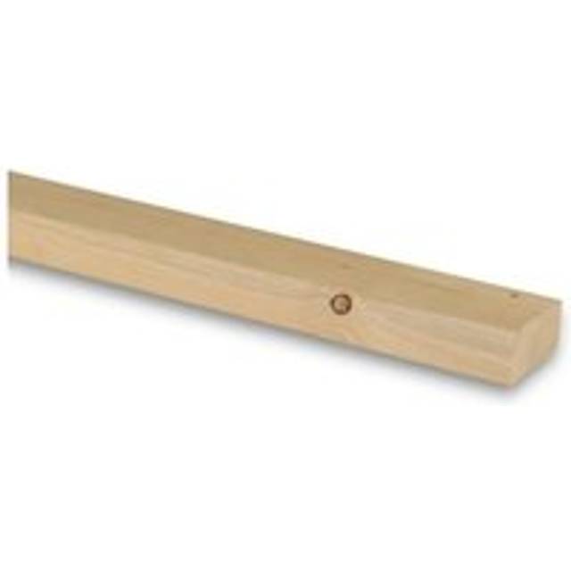 Pack of 5(Total 5 Units)-47mm x 75mm (3x2')(45mm x 70mm Finish) C16 Kiln Dried Regularised Timber Carcassing-3m Length