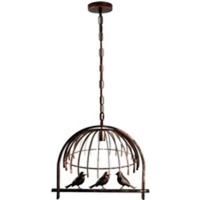 Bird Cage Ceiling Industrial Chandelier Loft Pendant Light With FREE Bulb~2256 - Brushed Copper