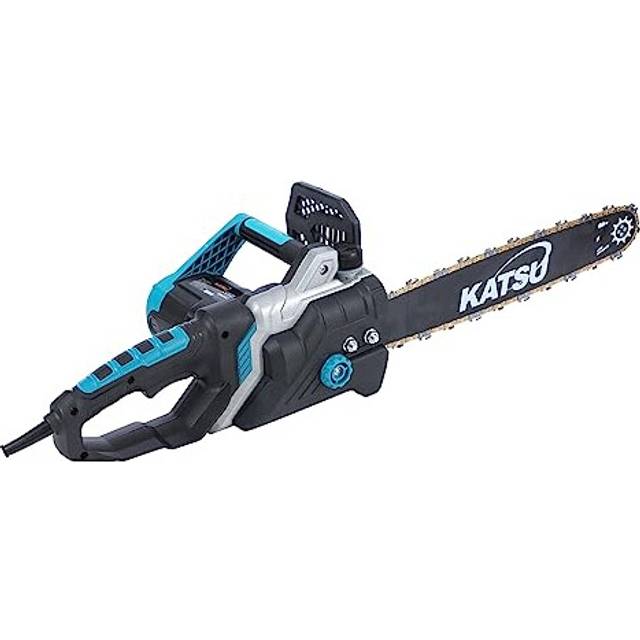 KATSU Electric Chainsaw 16 Inch 1600W Professional Corded Chain Saw with Extra Chain for Garden Trees Pruning Wood Cutting Sawing 101731