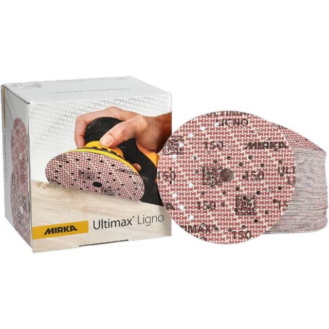 Sandpapper för excenterslipar Mirka UL6M109915; 150 mm; P150