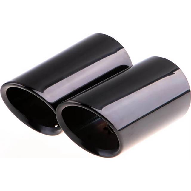 (black) Stainless Steel Car Exhaust Muffler TailPipes For New Sagitar New Lavida, New Bora Golf Tiguan Scirocco 1.4T Special TailPipes