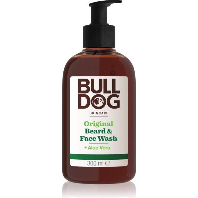 Bulldog Original Beard & Face Wash Rengöringsgel för män 2in1 300 ml