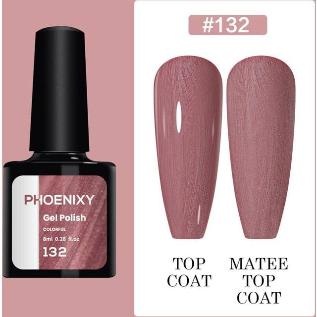 (color 32) Phoenixy 60 Colors Uv Gel Nail Polish 8ml Gel Nail Polish Soak Off Glitter Gel Polish Gel Nail Varnish Nail Polish Gifts Set For Women Salo