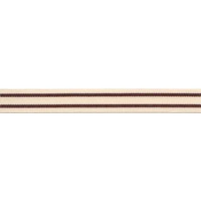 Berisfords 15mm Tea Towel Ribbon - 6 Chocolate - per metre