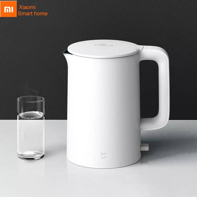 Xiaomi mijia vattenkokare värmepanna tekanna mi snabbkokande 304 rostfritt stål automatisk avstängningsskydd vattenkokare - Cn