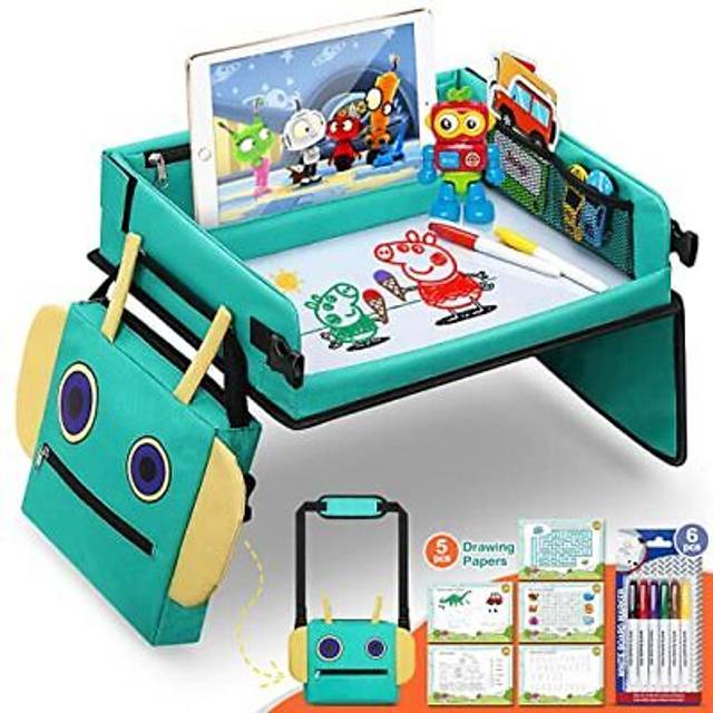 2 In 1 Kinder Reisetisch Roboter Rucksack