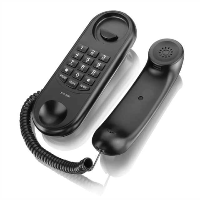 TCF1000 Wall Telephone with Redial and Flash Memory Hotel