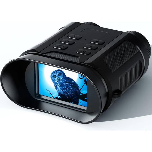 Chronus Night Vision Goggles for Hunting, 2K 5W Night Vision Binoculars with 8X Digital Zoom, Clear Visibility in Darkness, Save Photos &
