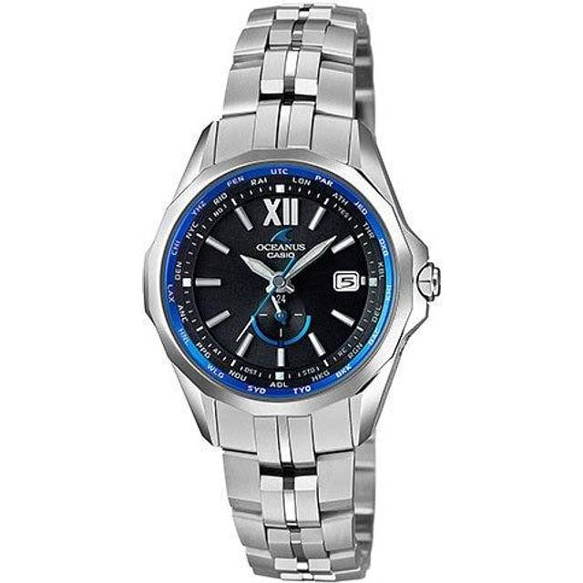 CASIO Women's OCEANUS OCW-S340-1AJF [OCEANUS Manta Titan Bleath Women's Model] Round Watch Silver