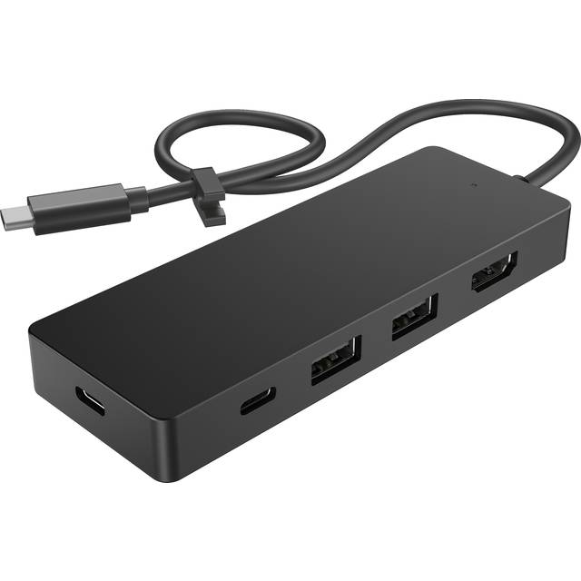 HP Travel Hub G3 - Portreplikator - USB-C - HDMI - Smart Buy - för EliteBook 640 G9 Notebook, 840 G10 Notebook, ProBook 460 G11, 460 G11 Notebook