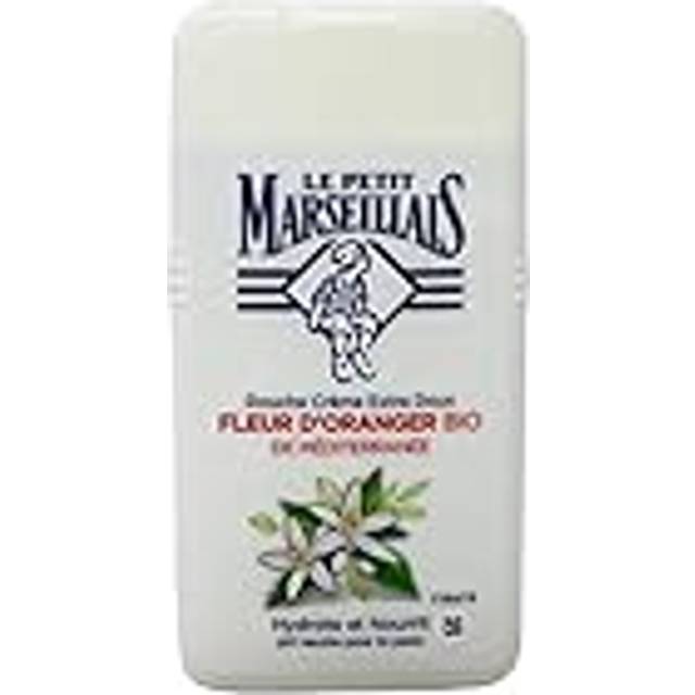 Le Petit Marseillais 1 Bottle of Body Wash Your Choice  French Shower Cream 6 Varieties 250ml (8.4oz) (Fleur d'Oranger (Orange Blossom))