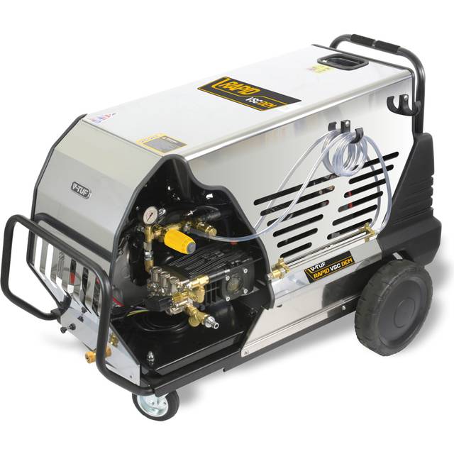 V-Tuf Rapid VSC Dem Diesel Hot Pressure Washer 11HP Kohler 200BAR 15 Liter/Min