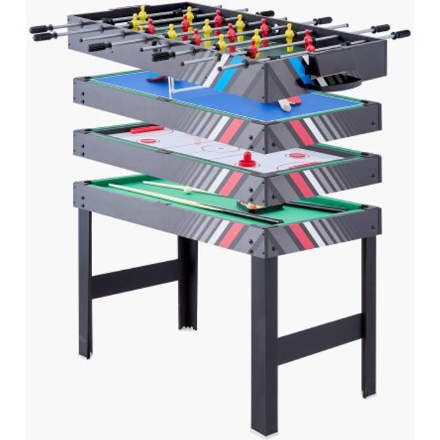 VEVOR Airhockey Tisch Spieltisch Tischtennis 122cm Tischfußball 4 in 1 Multi