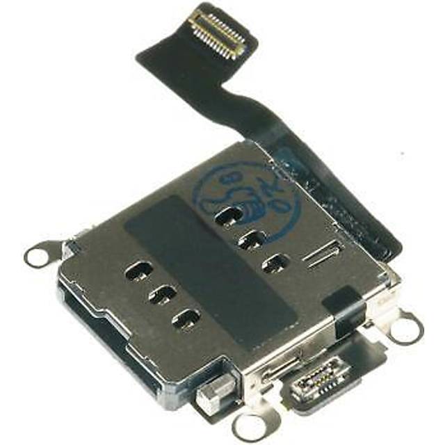 Iphone 13 sim card reader contacts pin for tray flex cable