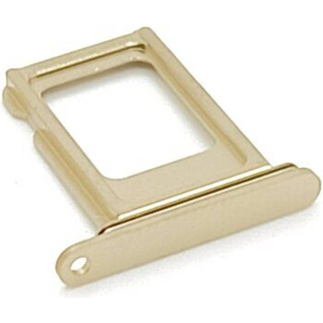 Sim tray for iphone 14 pro max in gold sim card holder