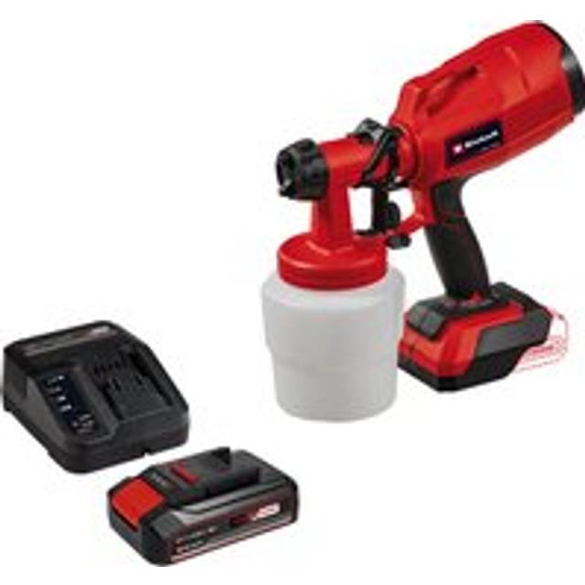 Einhell TC-SY 18/60 Li 18v Cordless Paint Spray Gun 1 x 2.5ah Li-ion Battery Charger No Case