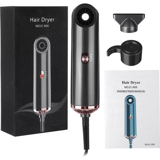 (US Plug) Mini Portable Hair Dryer Constant Temperature Hair Styling Tool For Travel Home