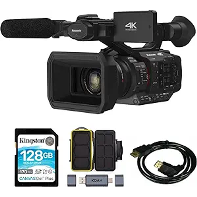 Panasonic HC-X20 4K Mobile Camcorder with Rich Connectivity