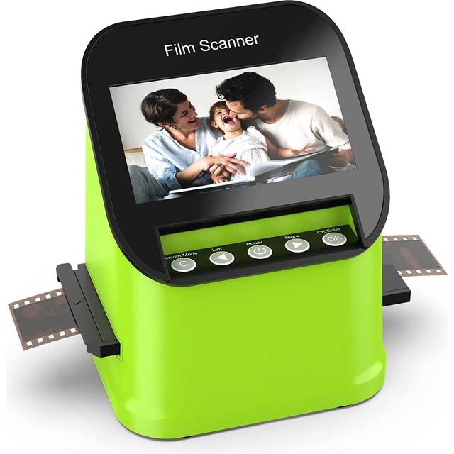 KEDOK Film and Slide Scanner with 4.3'' LCD Screen 22MP High-Resolution Negative Convert Color & B&W, 35mm, 126, 110, Super 8 Negatives ..