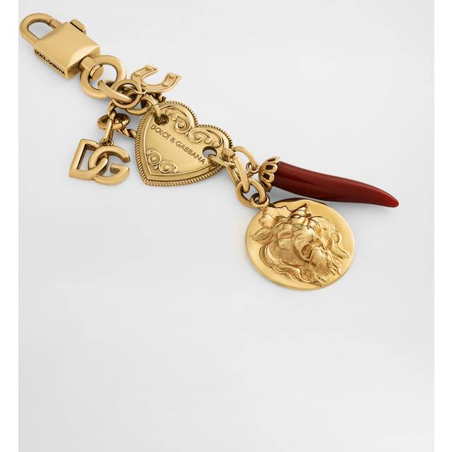 Dolce & Gabbana Devotion Keychain - Woman Wallets And Small Leather Goods Multicolor Onesize