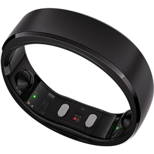 RINGCONN Gen 2 Smart Ring - Matte Black, Size 10, Black