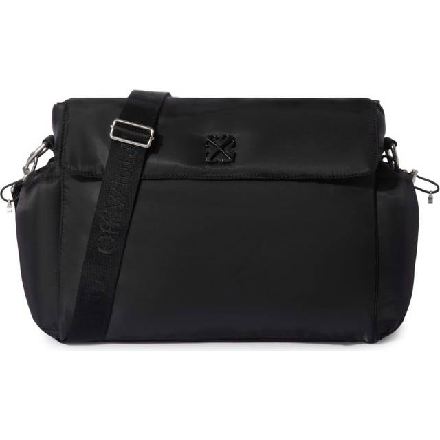 Bag OFF-WHITE KIDS Arrow Soft Jitney Diaper Bag Black Universal (Universal)