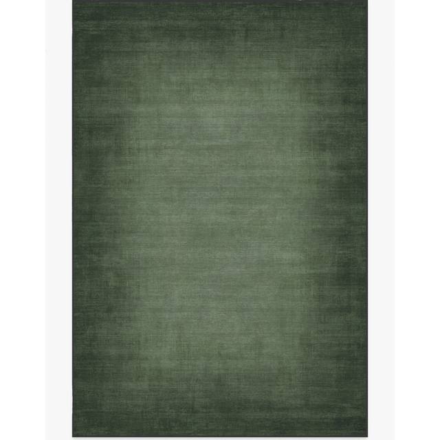 200x290 | Machine Washable Area Rug | Kid & Pet Friendly | Indoor Rugs | Aura Ombre Solid Sage Rug | Ruggable (200x290)