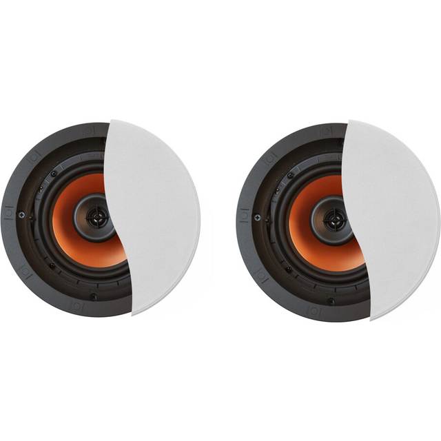 Klipsch High-Performance CDT-3650-C II in-Ceiling Loudspeaker Two-Pack for Custom Installation